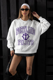 PORTLAND PILOTS BIG PLAY ENERGY EMBOSSED STAR CREWNECK