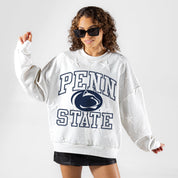PENN STATE NITTANY LIONS BIG PLAY ENERGY EMBOSSED STAR CREWNECK