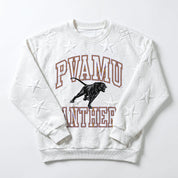 PRAIRIE VIEW A&M PANTHERS BIG PLAY ENERGY EMBOSSED STAR CREWNECK