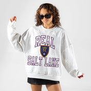 REAL SALT LAKE BIG PLAY ENERGY EMBOSSED STAR CREWNECK