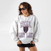 REAL SALT LAKE BIG PLAY ENERGY EMBOSSED STAR CREWNECK