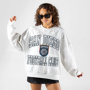 SAN DIEGO FC BIG PLAY ENERGY EMBOSSED STAR CREWNECK
