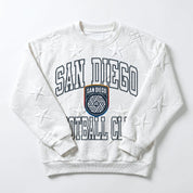 SAN DIEGO FC BIG PLAY ENERGY EMBOSSED STAR CREWNECK