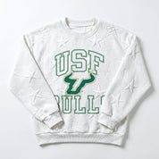 SOUTH FLORIDA BULLS BIG PLAY ENERGY EMBOSSED STAR CREWNECK