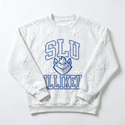 SAINT LOUIS BILLIKENS BIG PLAY ENERGY EMBOSSED STAR CREWNECK