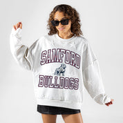 SAMFORD BULLDOGS BIG PLAY ENERGY EMBOSSED STAR CREWNECK