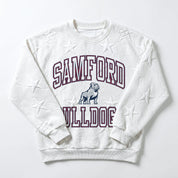 SAMFORD BULLDOGS BIG PLAY ENERGY EMBOSSED STAR CREWNECK