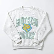 SOUTHERN JAGUARS BIG PLAY ENERGY EMBOSSED STAR CREWNECK