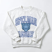 SPELMAN COLLEGE JAGUARS BIG PLAY ENERGY EMBOSSED STAR CREWNECK