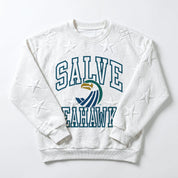 SALVE SEAHAWKS BIG PLAY ENERGY EMBOSSED STAR CREWNECK