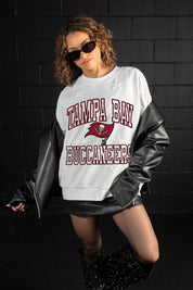 TAMPA BAY BUCCANEERS BIG PLAY ENERGY EMBOSSED STAR CREWNECK