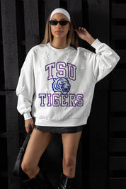 TENNESSEE STATE TIGERS BIG PLAY ENERGY EMBOSSED STAR CREWNECK