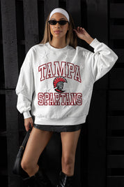 TAMPA SPARTANS BIG PLAY ENERGY EMBOSSED STAR CREWNECK