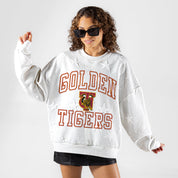 TUSKEGEE GOLDEN TIGERS BIG PLAY ENERGY EMBOSSED STAR CREWNECK