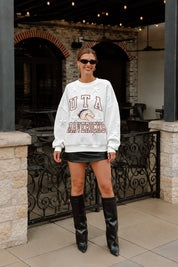 UT ARLINGTON MAVERICKS BIG PLAY ENERGY EMBOSSED STAR CREWNECK