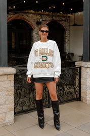 TEXAS AT DALLAS COMETS BIG PLAY ENERGY EMBOSSED STAR CREWNECK