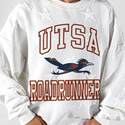 UTSA ROADRUNNERS BIG PLAY ENERGY EMBOSSED STAR CREWNECK
