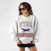 UTSA ROADRUNNERS BIG PLAY ENERGY EMBOSSED STAR CREWNECK