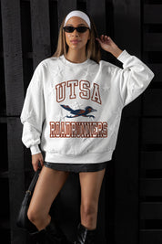 UTSA ROADRUNNERS BIG PLAY ENERGY EMBOSSED STAR CREWNECK