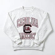 SOUTH CAROLINA GAMECOCKS BIG PLAY ENERGY EMBOSSED STAR CREWNECK