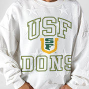 SAN FRANCISCO DONS BIG PLAY ENERGY EMBOSSED STAR CREWNECK