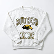 SOUTHERN MISS GOLDEN EAGLES BIG PLAY ENERGY EMBOSSED STAR CREWNECK