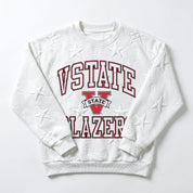 VALDOSTA STATE BLAZERS BIG PLAY ENERGY EMBOSSED STAR CREWNECK