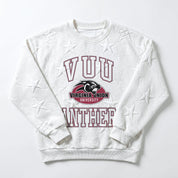 VIRGINIA UNION PANTHERS BIG PLAY ENERGY EMBOSSED STAR CREWNECK