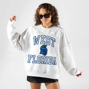 WEST FLORIDA ARGONAUTS BIG PLAY ENERGY EMBOSSED STAR CREWNECK