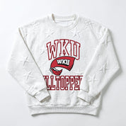 WESTERN KENTUCKY HILLTOPPERS BIG PLAY ENERGY EMBOSSED STAR CREWNECK