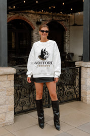 WOFFORD COLLEGE TERRIERS BIG PLAY ENERGY EMBOSSED STAR CREWNECK