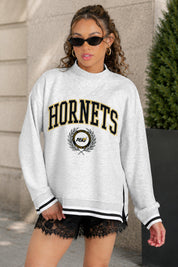 ALABAMA STATE HORNETS RALLY POINT CONTRAST MOCKNECK PULLOVER