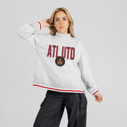 ATLANTA UNITED FC RALLY POINT CONTRAST MOCKNECK PULLOVER