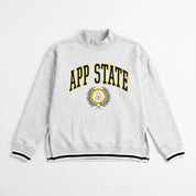 APPALACHIAN STATE MOUNTAINEERS RALLY POINT CONTRAST MOCKNECK PULLOVER