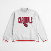 ARIZONA CARDINALS RALLY POINT CONTRAST MOCKNECK PULLOVER