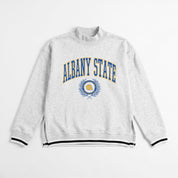 ALBANY STATE GOLDEN RAMS RALLY POINT CONTRAST MOCKNECK PULLOVER