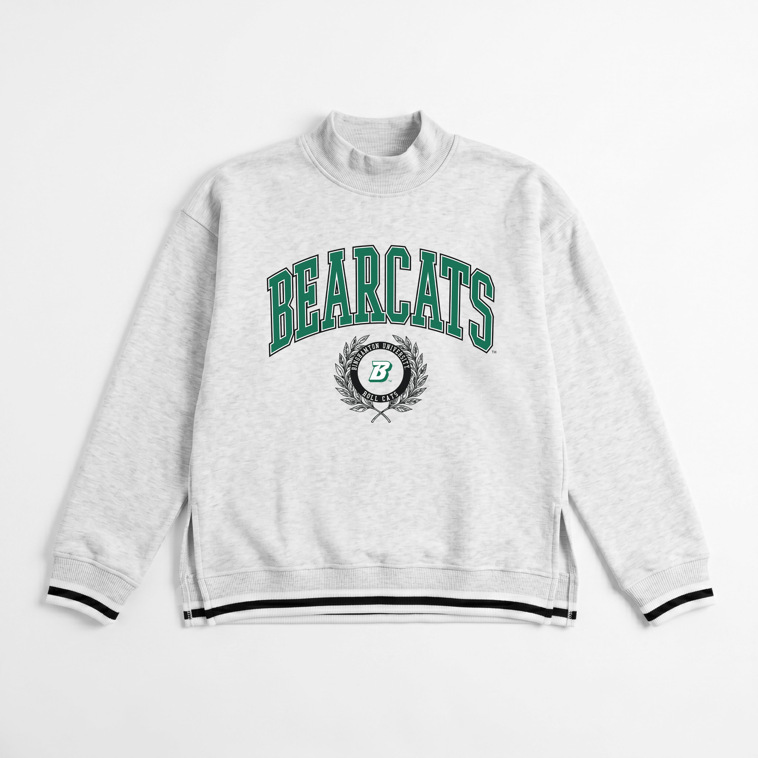 BINGHAMTON BEARCATS RALLY POINT CONTRAST MOCKNECK PULLOVER