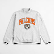 BOWLING GREEN FALCONS RALLY POINT CONTRAST MOCKNECK PULLOVER