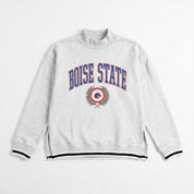 BOISE STATE BRONCOS RALLY POINT CONTRAST MOCKNECK PULLOVER