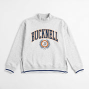 BUCKNELL BISON RALLY POINT CONTRAST MOCKNECK PULLOVER