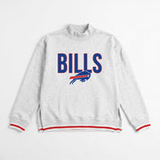 BUFFALO BILLS RALLY POINT CONTRAST MOCKNECK PULLOVER