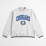 BYU COUGARS RALLY POINT CONTRAST MOCKNECK PULLOVER