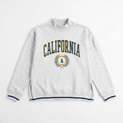 CALIFORNIA GOLDEN BEARS RALLY POINT CONTRAST MOCKNECK PULLOVER