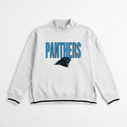 CAROLINA PANTHERS RALLY POINT CONTRAST MOCKNECK PULLOVER
