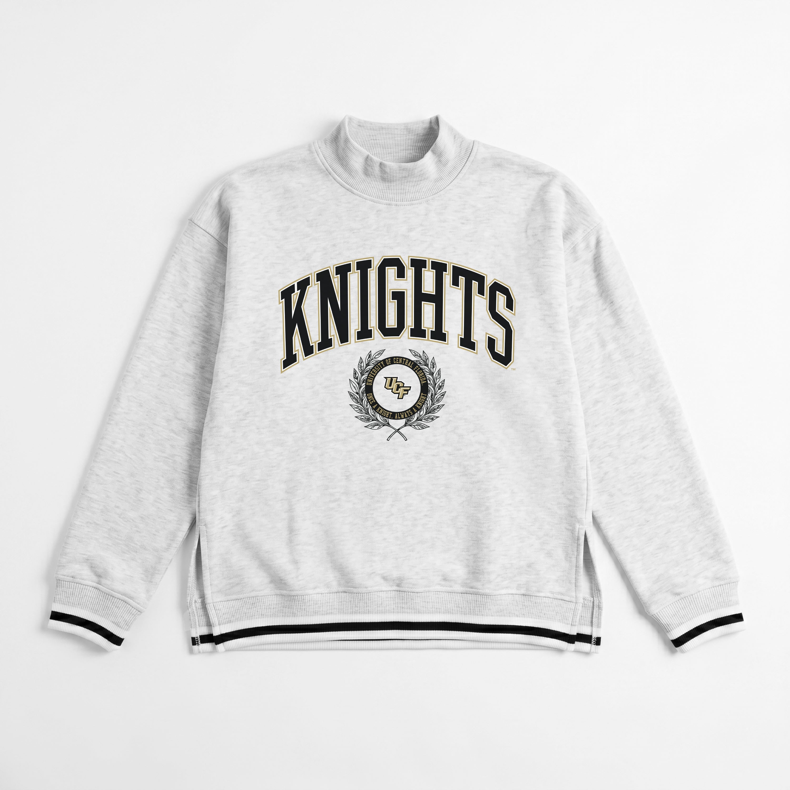 CENTRAL FLORIDA KNIGHTS RALLY POINT CONTRAST MOCKNECK PULLOVER
