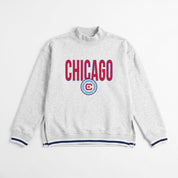 CHICAGO FIRE FC RALLY POINT CONTRAST MOCKNECK PULLOVER