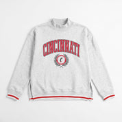 CINCINNATI BEARCATS RALLY POINT CONTRAST MOCKNECK PULLOVER