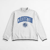 CREIGHTON BLUEJAYS RALLY POINT CONTRAST MOCKNECK PULLOVER