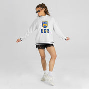 CALIFORNIA RIVERSIDE HIGHLANDERS RALLY POINT CONTRAST MOCKNECK PULLOVER