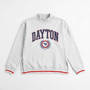 DAYTON FLYERS RALLY POINT CONTRAST MOCKNECK PULLOVER